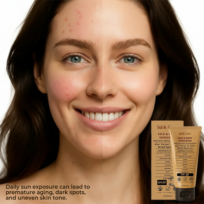 Jalok Care Face and Body Sunscreen SPF 50