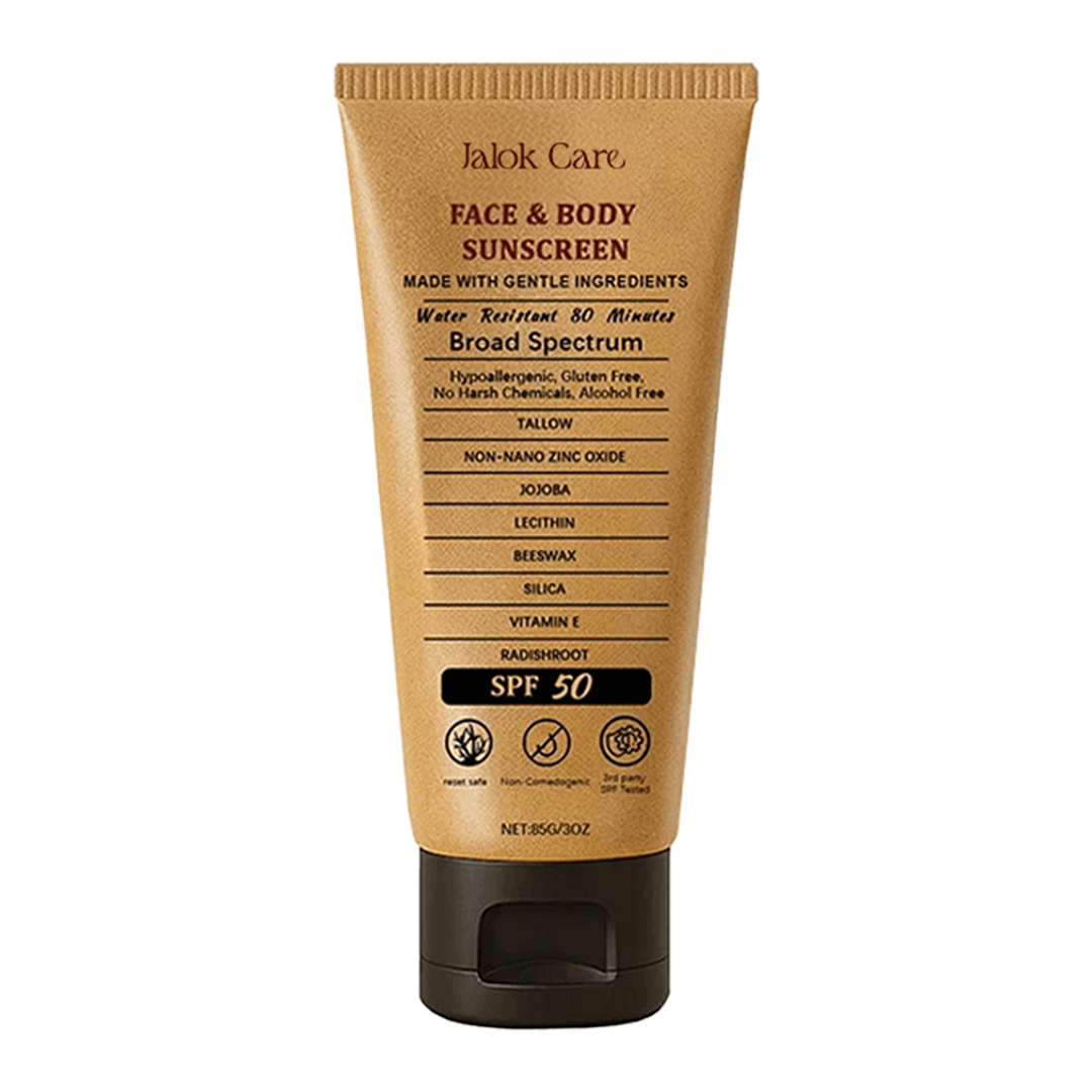 Jalok Care Face and Body Sunscreen SPF 50