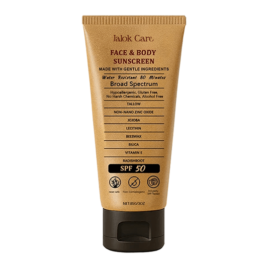 Jalok Care Face and Body Sunscreen SPF 50