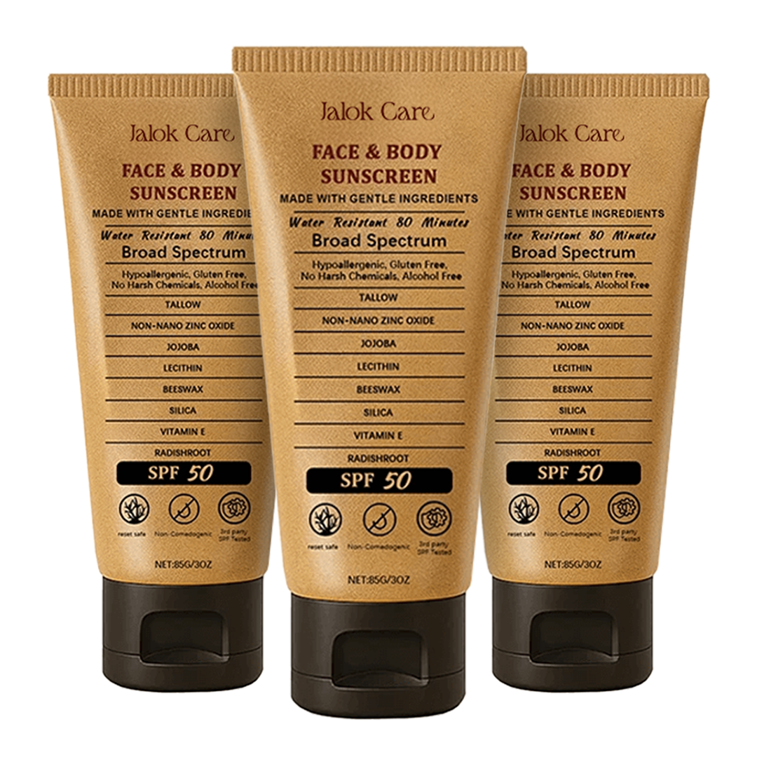 Jalok Care Face and Body Sunscreen SPF 50
