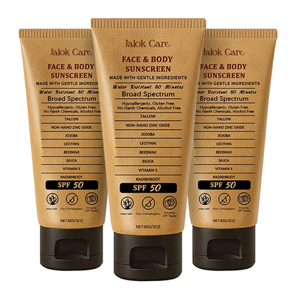 Jalok Care Face and Body Sunscreen SPF 50